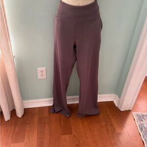 Women's High-Waisted Mocha Colored Pants